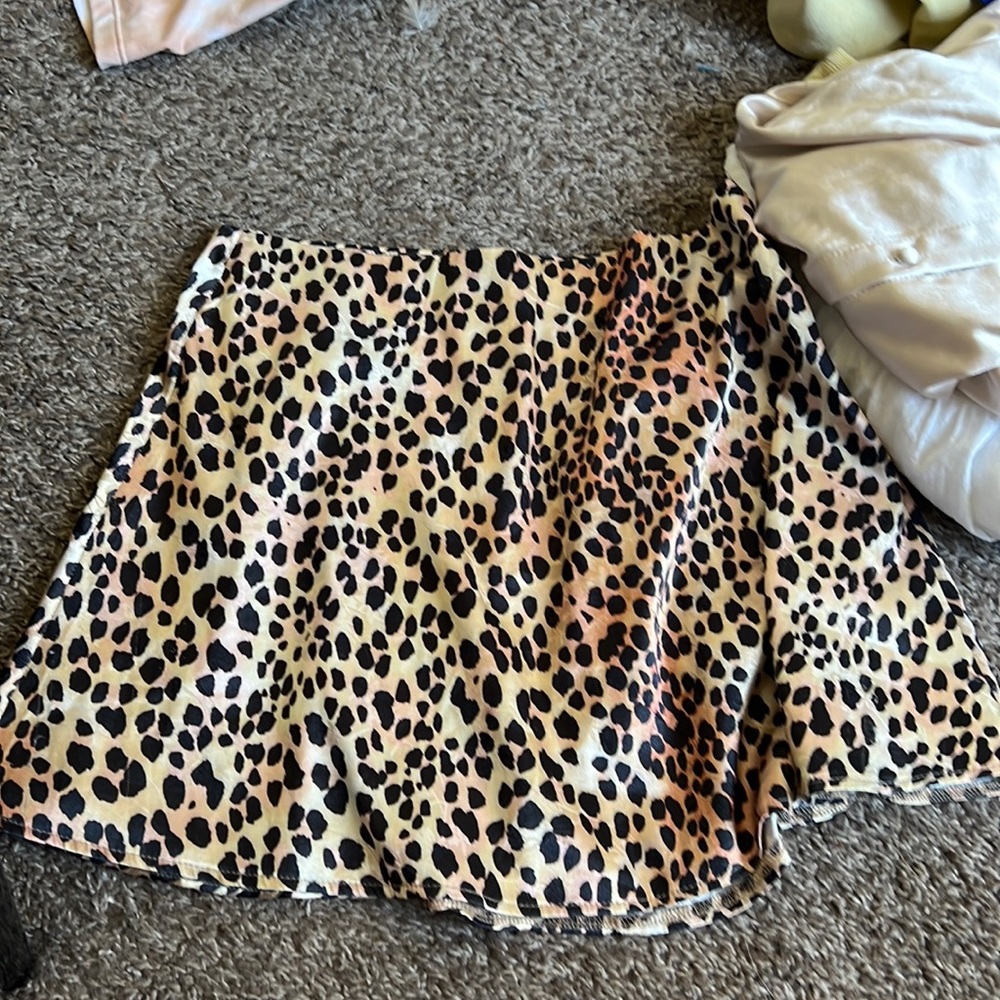 Cheetah skirt